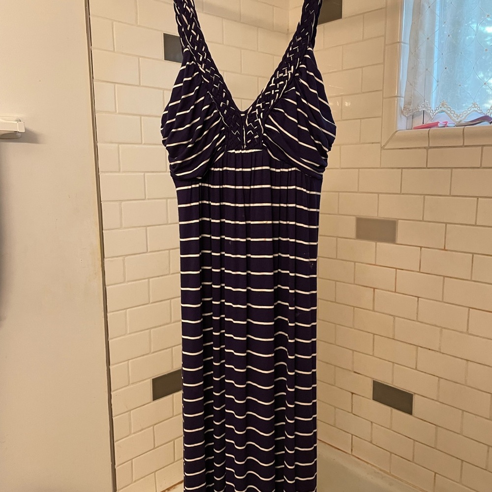 Maxi dress. Summery with stretch comfort  Excellent used condition.